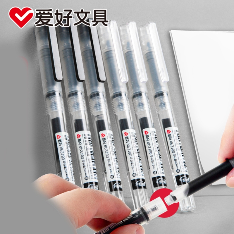 Pilot Pen V5 - Black Red Quick-Drying Gel Pen School