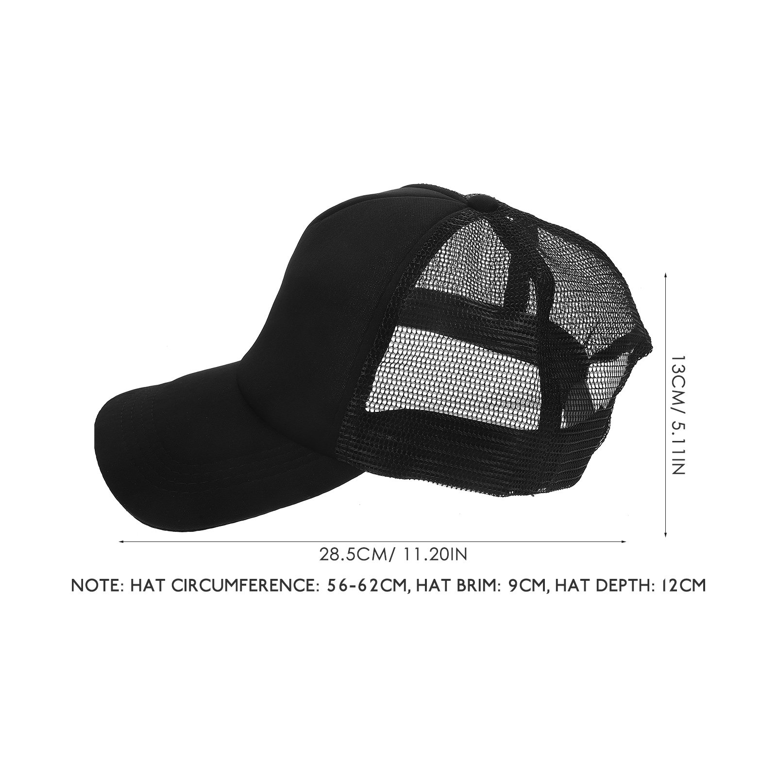 10Pcs Blank Mesh Baseball Caps - Hat Sublimation Blank recension och pris