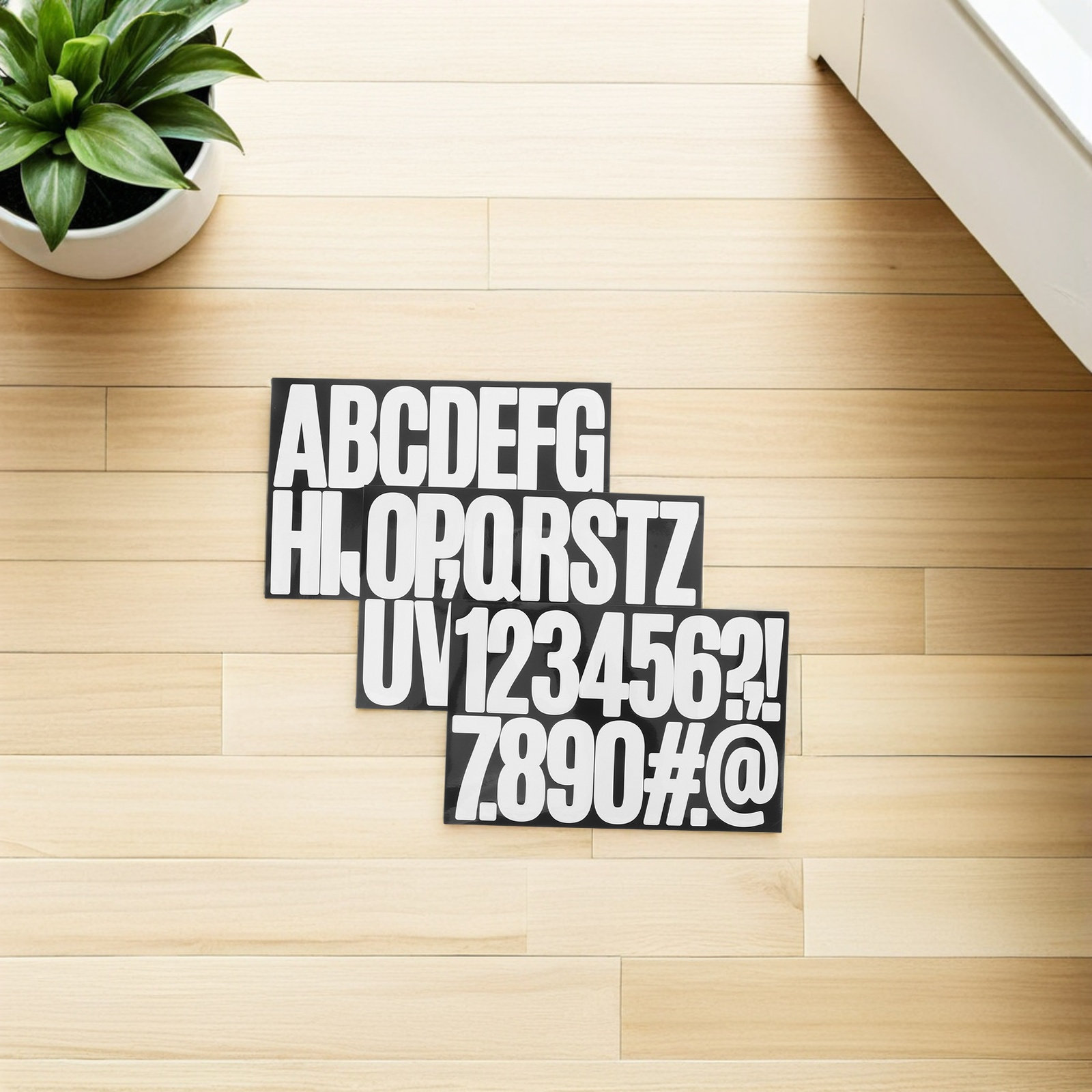 15 Sheets Large White Self Adh - Yard Sign Blank recension och pris