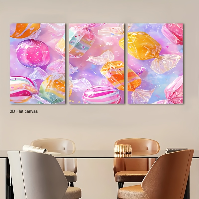 Frameless canvas 2D Flat, 2D F - Canvas Wrap Ready recension och pris