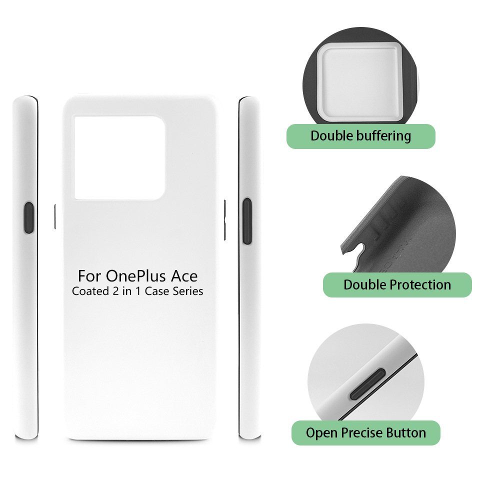 FONLYU 5pcs Coated 2 in 1 Blan - Phone Case Blank Print recension och pris