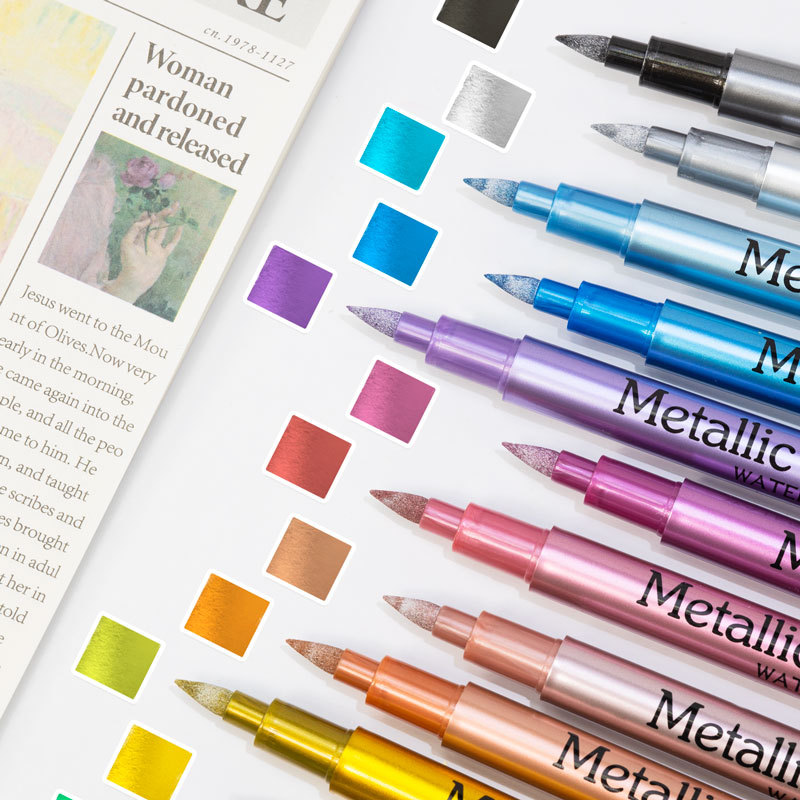 1pc Colors Metallic Waterproof - Copic Marker Sketch recension och pris