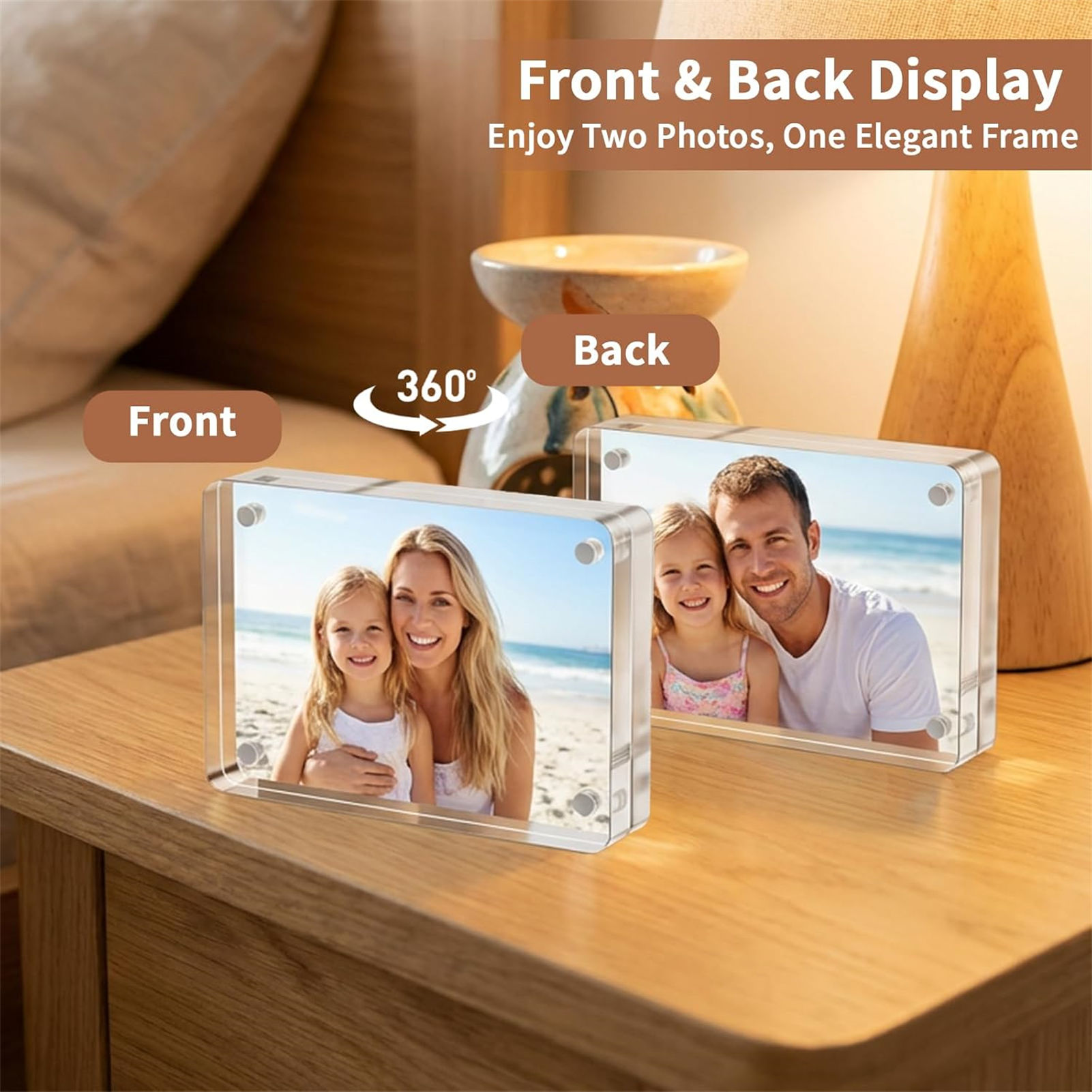 Acrylic Magnetic Photo Frame 2 - Photo Acrylic Block recension och pris