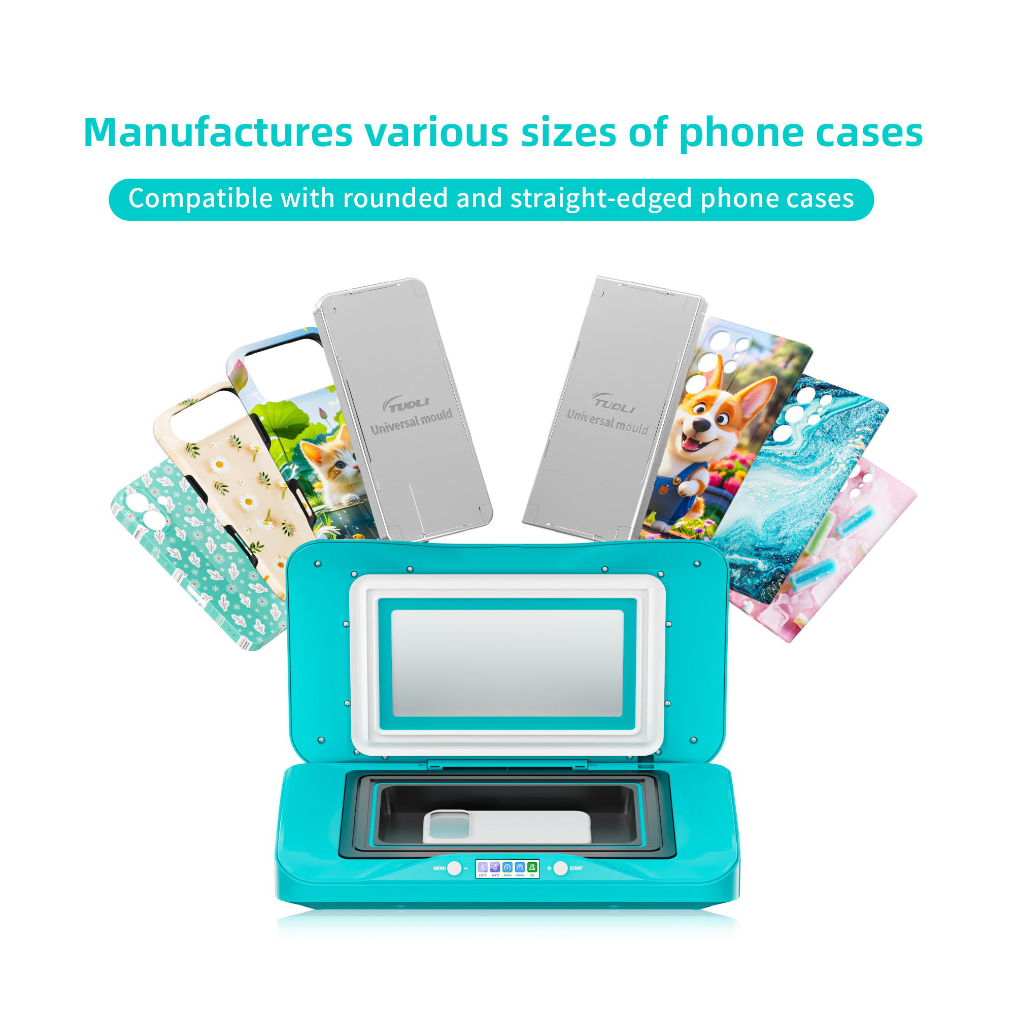 Universal Mold Print Your Own  - Phone Case Blank Print recension och pris