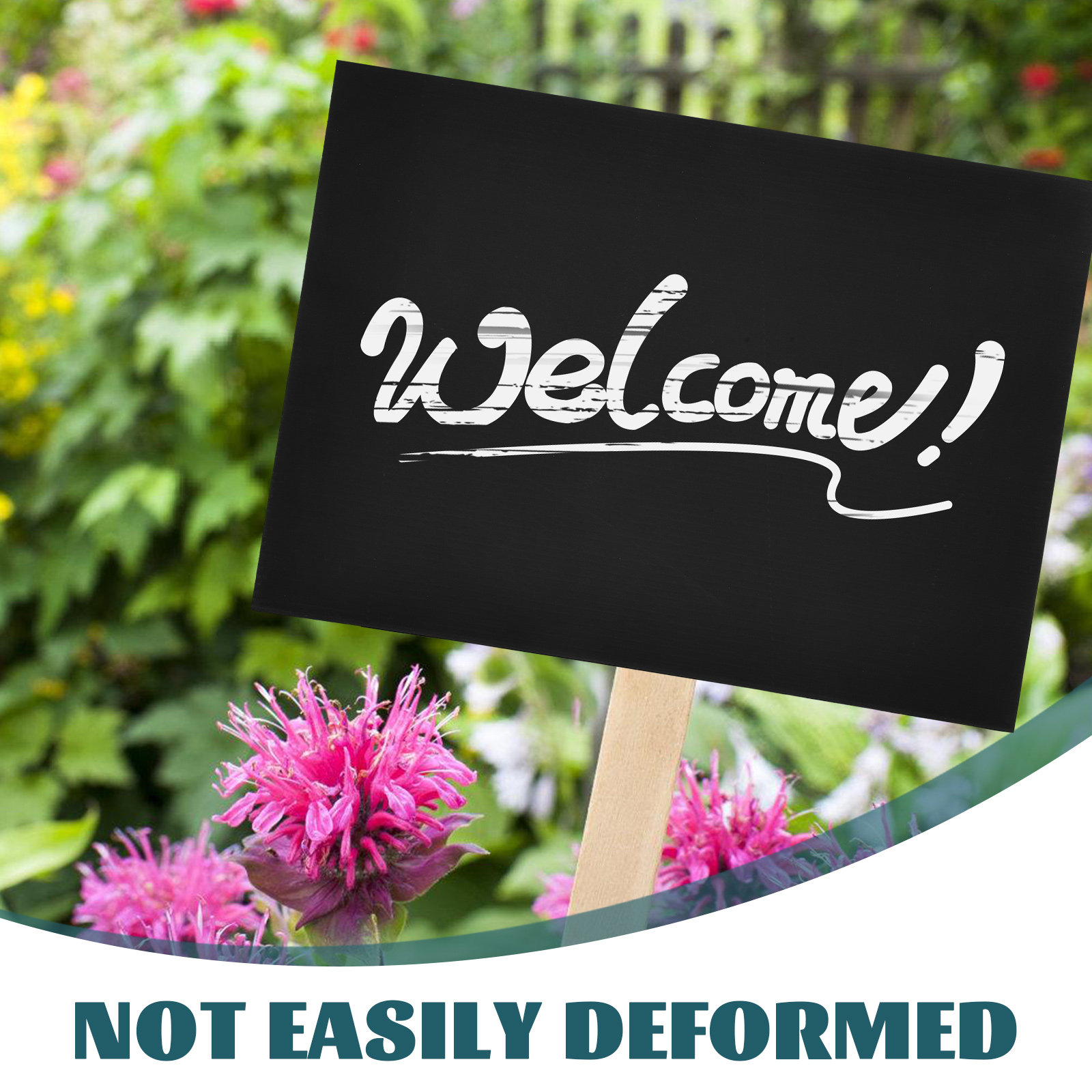 2Pcs Matte Black Blank Yard Si - Yard Sign Blank recension och pris